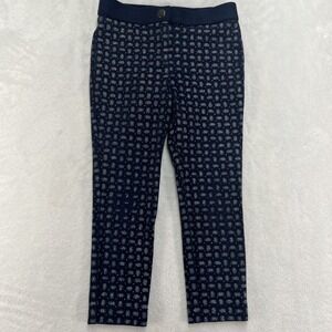 Crewcuts Pixie Pants Girls 5 Glitter Paisley Sparkle Glam School Academia Dressy